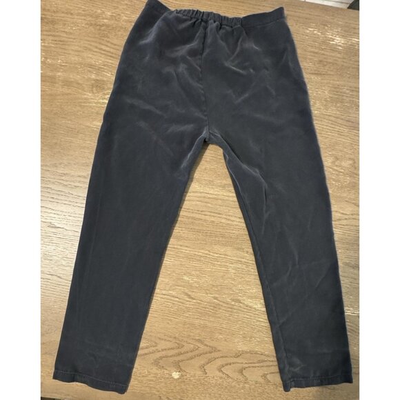 Water Women Black Size Small USA 100% Silk Pants Boho Elastic Waist Hippy - Picture 1 of 10